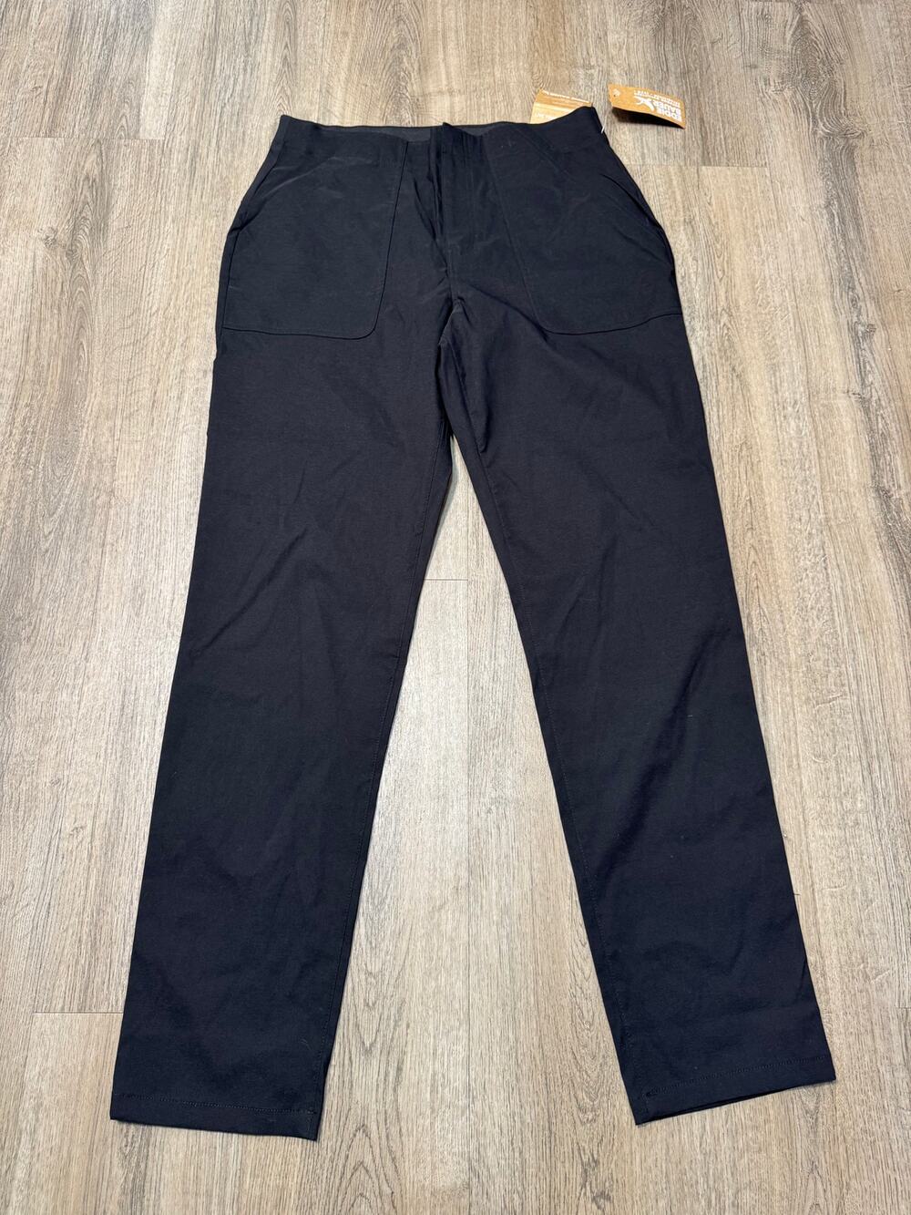 Eddie Bauer Women's Black Straight-Leg Utility Pants